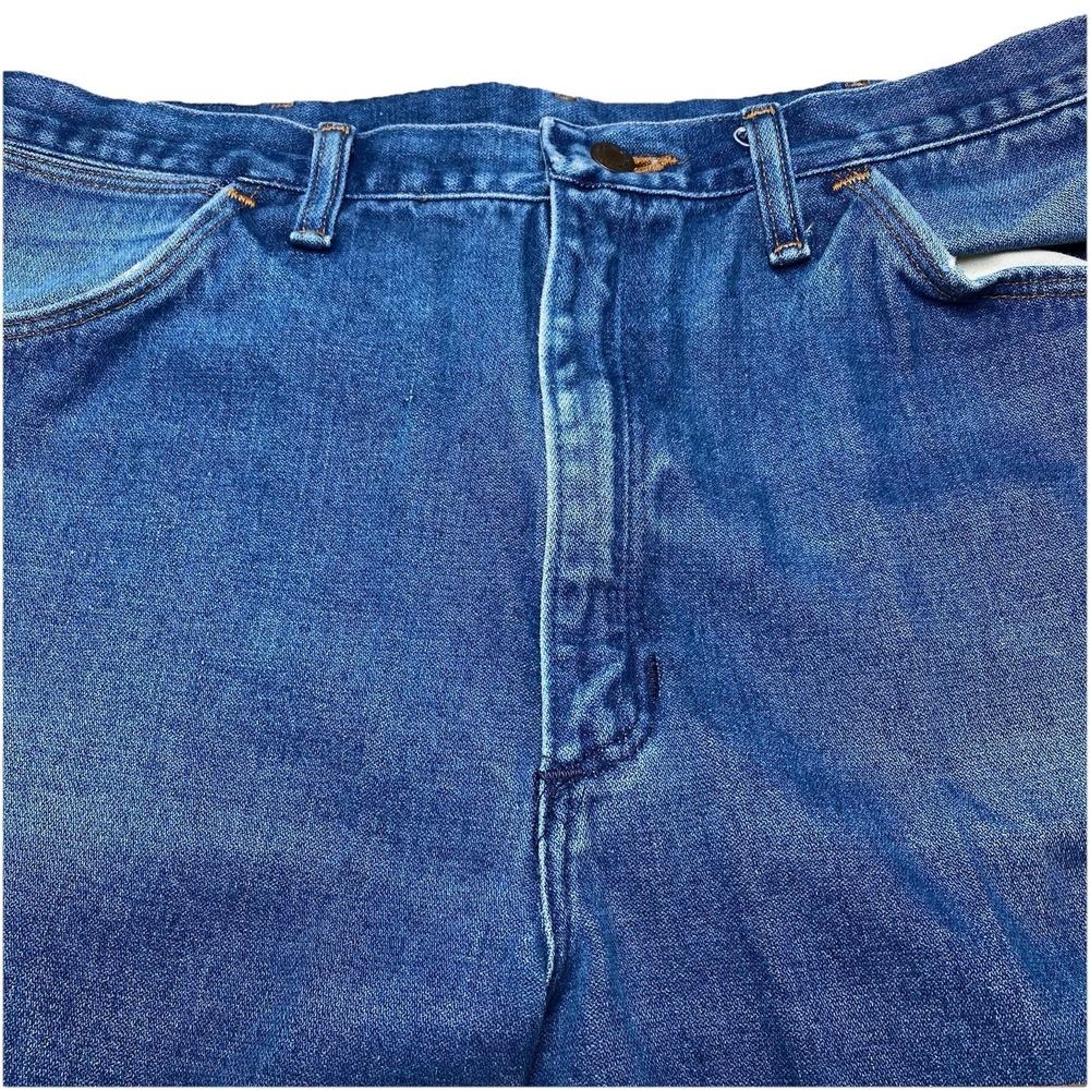 70s 80s Wrangler 945DEN 38x32 (36x29.5) High Rise Regular Bootcut IDEAL USA